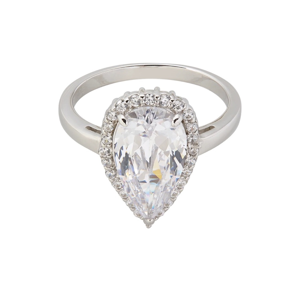Crystal Pear Angelina | 5MM Size 6